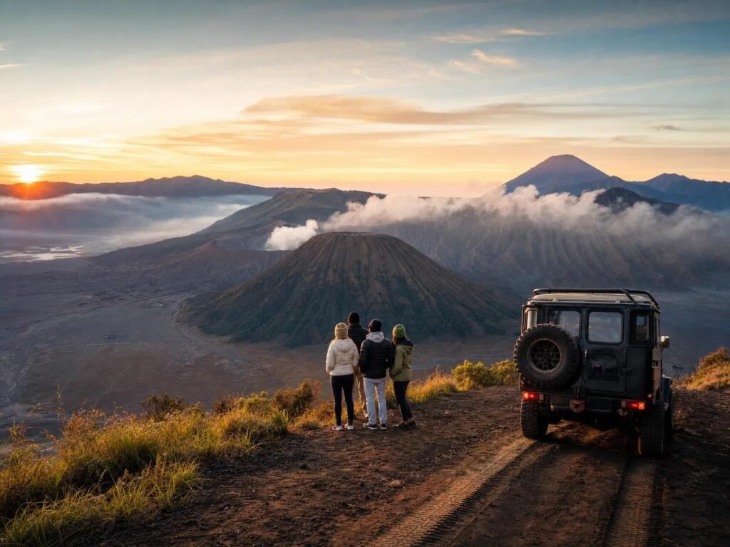 Spot Foto Bromo Naik Jeep: Panduan Lokasi, Sunrise, dan Tips Fotografi
